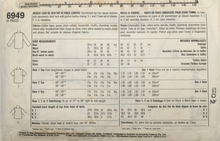 Load image into Gallery viewer, 1985 Vintage Sewing Pattern: Simplicity 6949