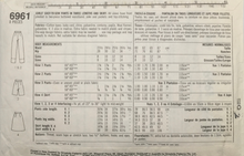 Load image into Gallery viewer, 1985 Vintage Sewing Pattern: Simplicity 6961