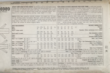 Load image into Gallery viewer, 1985 Vintage Sewing Pattern: Simplicity 6989