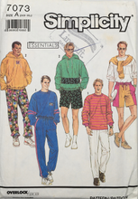 Load image into Gallery viewer, 1990 Vintage Sewing Pattern: Simplicity 7073