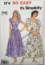 Load image into Gallery viewer, 1990 Vintage Sewing Pattern: Simplicity 7142