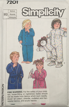 Load image into Gallery viewer, 1985  Vintage Sewing Pattern: Simplicity 7201