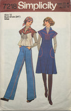 Load image into Gallery viewer, 1975 Vintage Sewing Pattern: Simplicity 7218