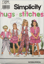 Load image into Gallery viewer, 1991 Vintage Sewing Pattern: Simplicity 7266