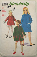 Load image into Gallery viewer, 1967 Vintage Sewing Pattern: Simplicity 7288