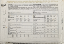 Load image into Gallery viewer, 1991 Vintage Sewing Pattern: Simplicity 7292