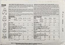 Load image into Gallery viewer, 1991 Vintage Sewing Pattern: Simplicity 7310