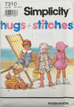 Load image into Gallery viewer, 1991 Vintage Sewing Pattern: Simplicity 7310
