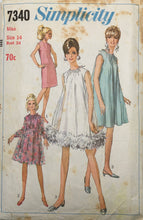 Load image into Gallery viewer, 1967 Vintage Sewing Pattern: Simplicity 7340