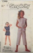 Load image into Gallery viewer, 1986 Vintage Sewing Pattern: Simplicity 7346