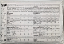 Load image into Gallery viewer, 1996 Vintage Sewing Pattern: Simplicity 7382