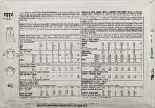 Load image into Gallery viewer, 1991 Vintage Sewing Pattern: Simplicity 7414