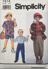 Load image into Gallery viewer, 1991 Vintage Sewing Pattern: Simplicity 7414