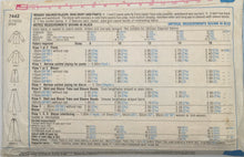 Load image into Gallery viewer, 1976 Vintage Sewing Pattern: Simplicity 7442