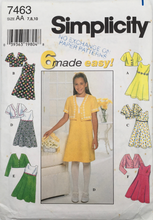 Load image into Gallery viewer, 1997 Vintage Sewing Pattern: Simplicity 7463