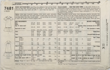 Load image into Gallery viewer, 1980’s Vintage Sewing Pattern: Simplicity 7481