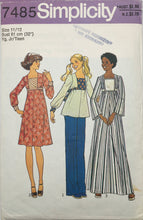Load image into Gallery viewer, 1976 Vintage Sewing Pattern: Simplicity 7485
