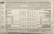 Load image into Gallery viewer, 1986 Vintage Sewing Pattern: Simplicity 7488