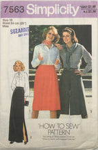 Load image into Gallery viewer, 1977 Vintage Sewing Pattern: Simplicity 7563