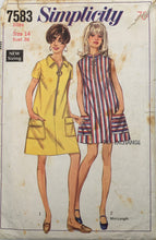 Load image into Gallery viewer, 1968 Vintage Sewing Pattern: Simplicity 7583