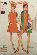 Load image into Gallery viewer, 1968 Vintage Sewing Pattern: Simplicity 7602