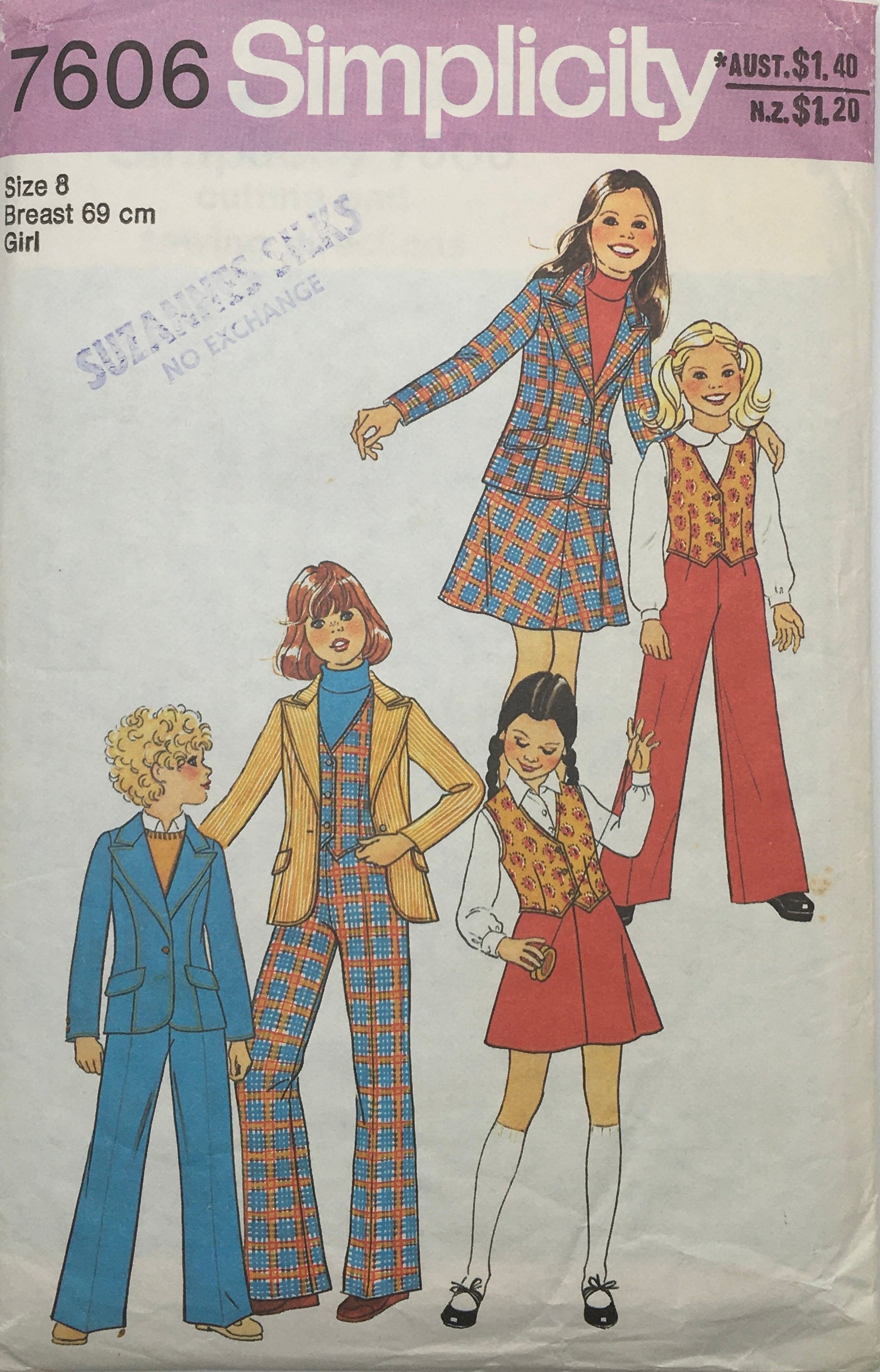 McCall's Sewing Pattern 7606