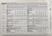 Load image into Gallery viewer, 1997 Vintage Sewing Pattern: Simplicity 7610