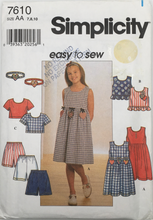 Load image into Gallery viewer, 1997 Vintage Sewing Pattern: Simplicity 7610