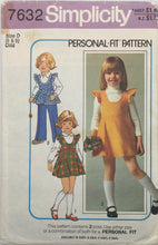 Load image into Gallery viewer, 1977 Vintage Sewing Pattern: Simplicity 7632