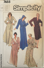 Load image into Gallery viewer, 1986  Vintage Sewing Pattern: Simplicity 7655