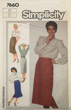 Load image into Gallery viewer, 1986 Vintage Sewing Pattern: Simplicity 7660