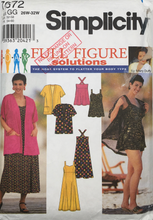Load image into Gallery viewer, 1997 Vintage Sewing Pattern: Simplicity 7672
