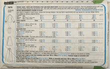 Load image into Gallery viewer, 1978 Vintage Sewing Pattern: Simplicity 7675
