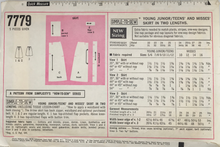 Load image into Gallery viewer, 1968 Sewing Pattern: Simplicity 7779