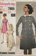 Load image into Gallery viewer, 1968 Vintage Sewing Pattern: Simplicity 7805