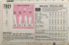 Load image into Gallery viewer, 1968 Vintage Sewing Pattern: Simplicity 7821