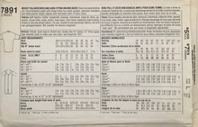 Load image into Gallery viewer, 1986 Vintage Sewing Pattern: Simplicity 7891
