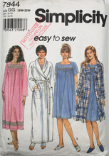 Load image into Gallery viewer, 1990’s Vintage Sewing Pattern: Simplicity 7944