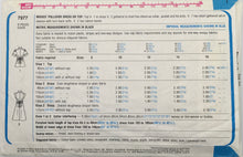 Load image into Gallery viewer, 1977 Vintage Sewing Pattern: Simplicity 7977