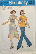 Load image into Gallery viewer, 1977 Vintage Sewing Pattern: Simplicity 7977