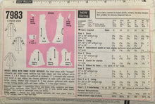 Load image into Gallery viewer, 1968 Vintage Sewing Pattern: Simplicity 7983