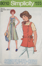 Load image into Gallery viewer, 1977 Vintage Sewing Pattern: Simplicity 8010