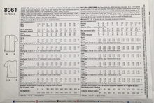 Load image into Gallery viewer, 2016 Sewing Pattern: Simplicity 8061