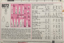 Load image into Gallery viewer, 1969 Vintage Sewing Pattern: Simplicity 8072