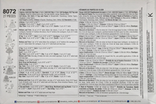 Load image into Gallery viewer, 2016 Sewing Pattern: Simplicity 8072