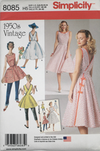 Load image into Gallery viewer, 1950’s Reproduction Sewing Pattern: Simplicity 8085