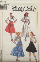 Load image into Gallery viewer, 1987 Vintage Sewing Pattern: Simplicity 8182