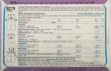 Load image into Gallery viewer, 1978 Vintage Sewing Pattern: Simplicity 8279