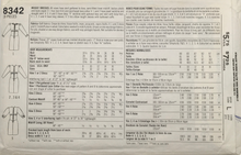 Load image into Gallery viewer, 1987 Vintage Sewing Pattern: Simplicity 8342