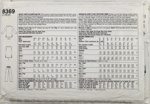 Load image into Gallery viewer, 1993 Vintage Sewing Pattern: Simplicity 8369